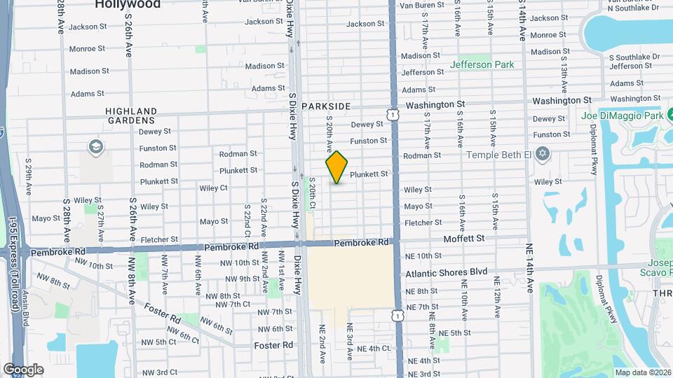 1955 Wiley St Map and Location Details