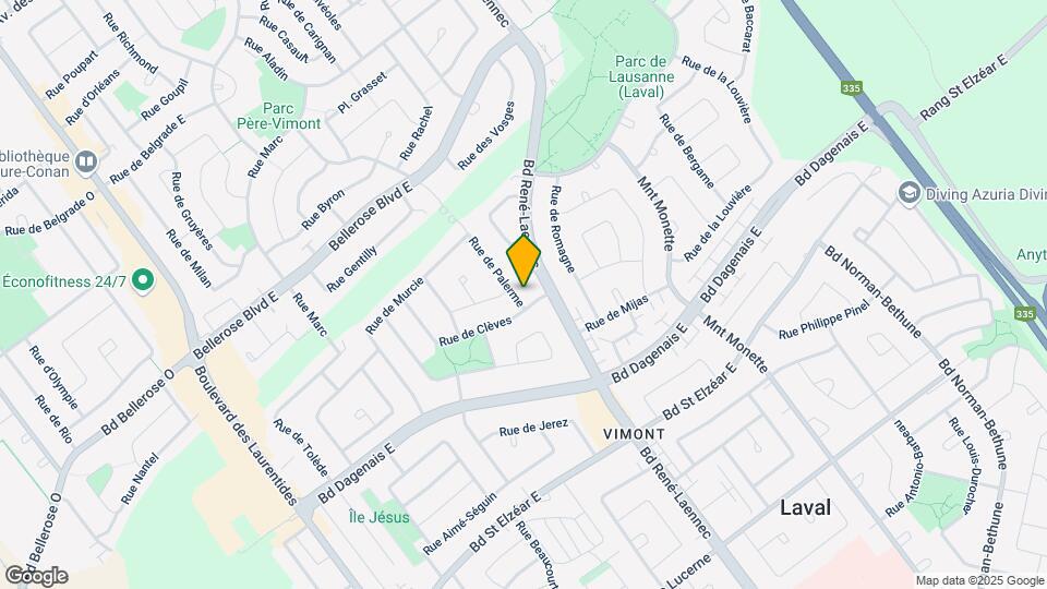 2019-2023A De Palerme Rue Map and Location Details