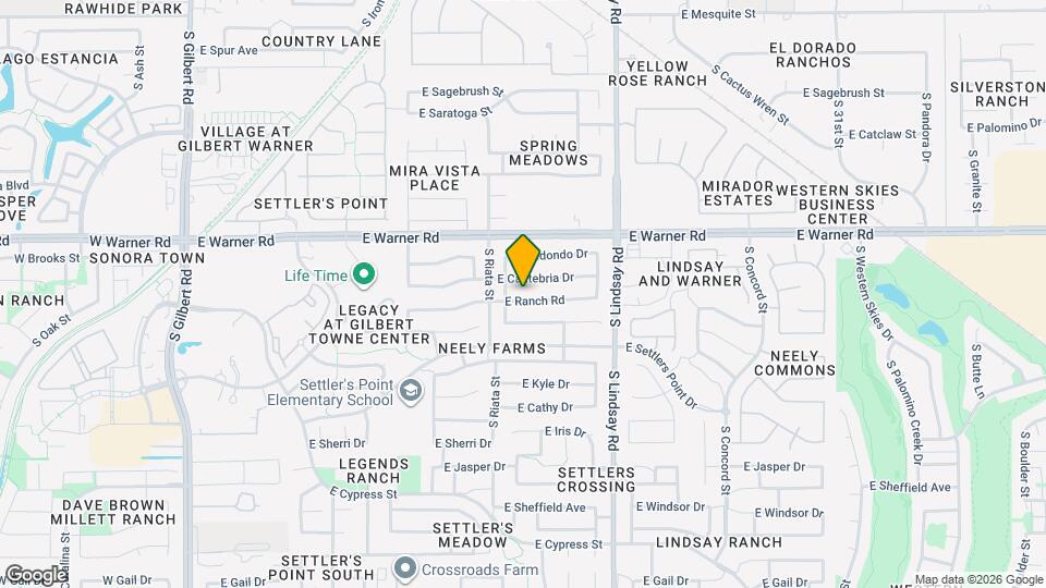 628 E Ranch Rd Map and Location Details