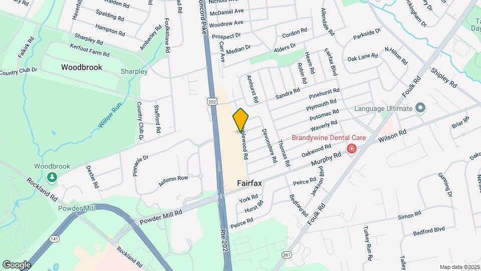 Fairfax Apartments Map and Location Details