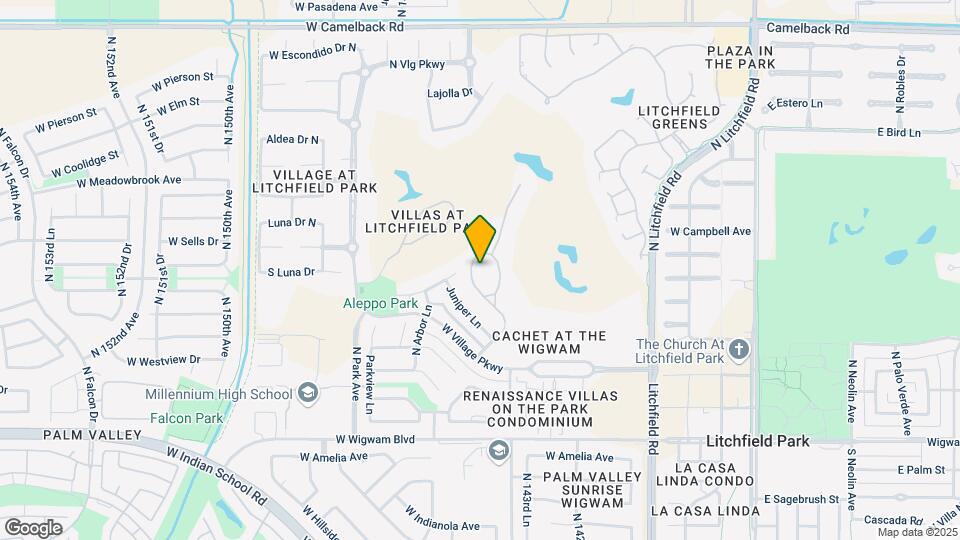 351 N Cloverfield Cir Map and Location Details