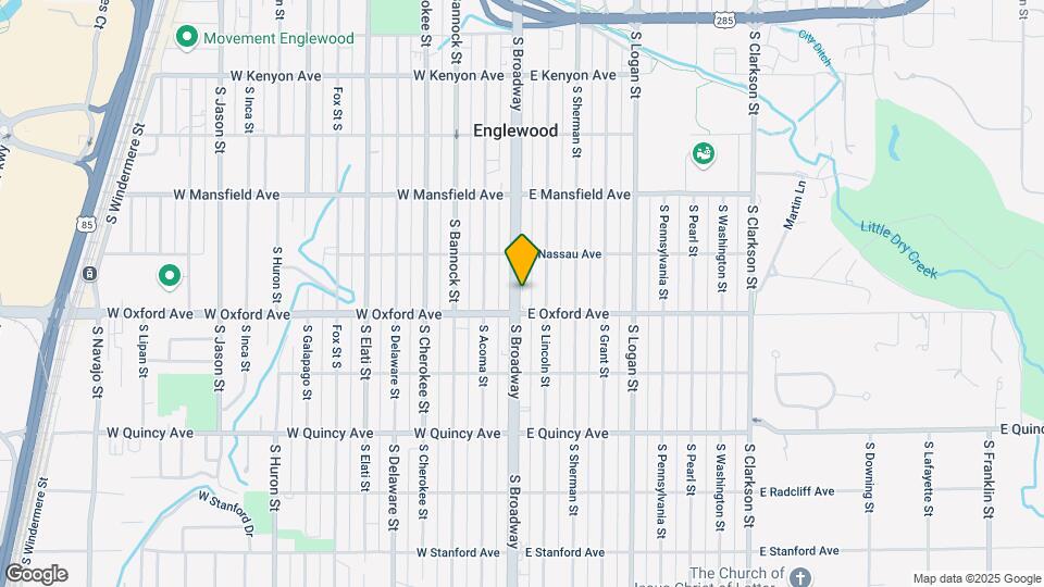 4064 S Broadway-Unit -4064 S Broadway unit E Map and Location Details