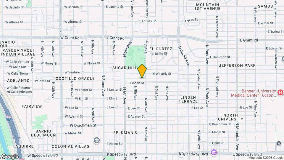 333 E Linden St Mapa y Detalles de la Ubicación