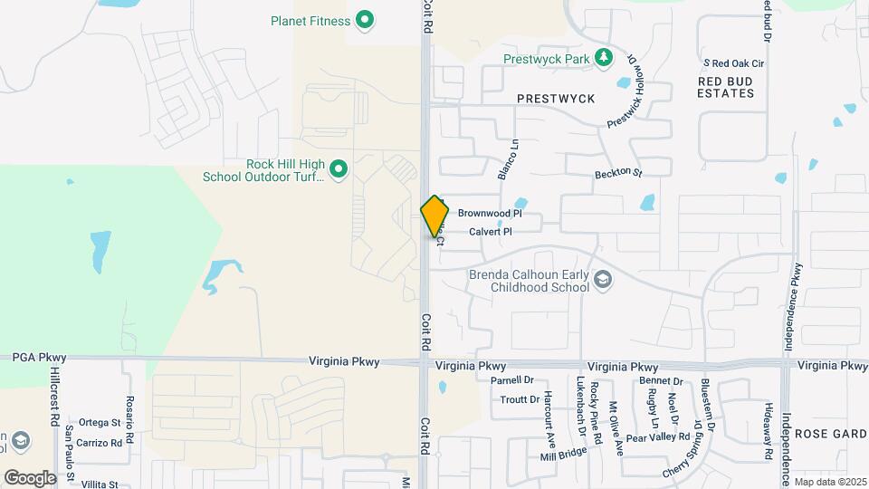 605 Beeville Ct Map and Location Details