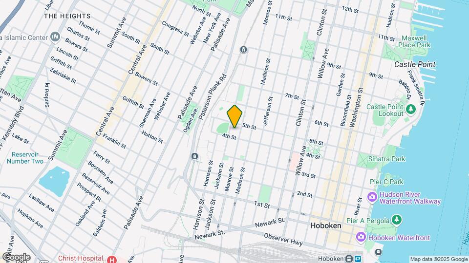 410 Monroe St Map and Location Details