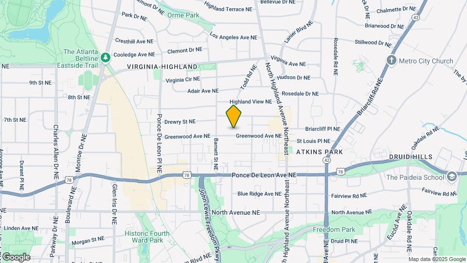 920 Greenwood Ave NE Map and Location Details