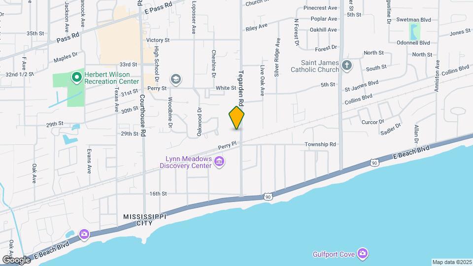 319 Tegarden Rd Map and Location Details