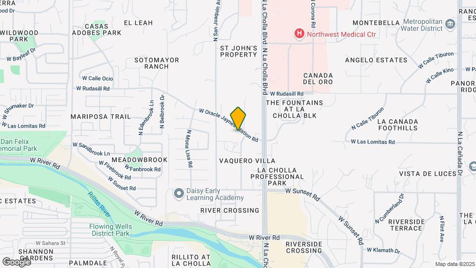 2227 W Oracle Jaynes Station Rd Map and Location Details