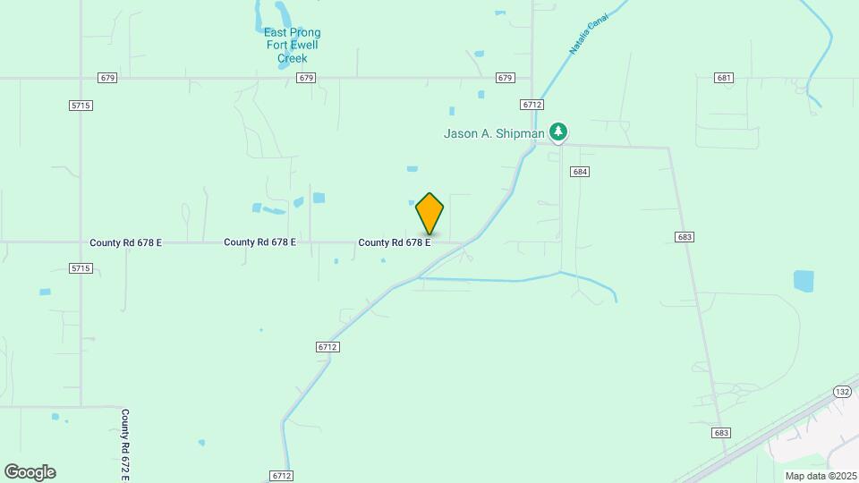 1075 County Rd 678 E Map and Location Details