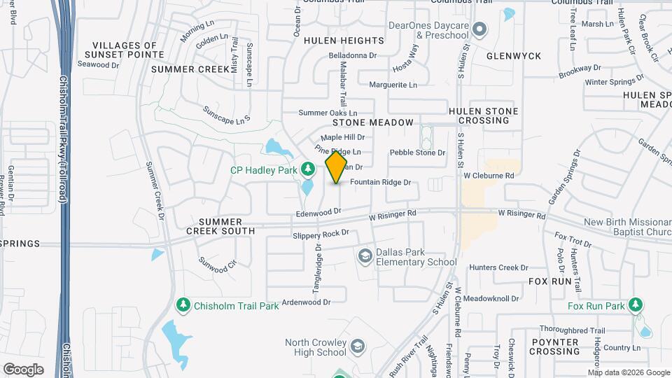 8504 Saffron Dr Map and Location Details