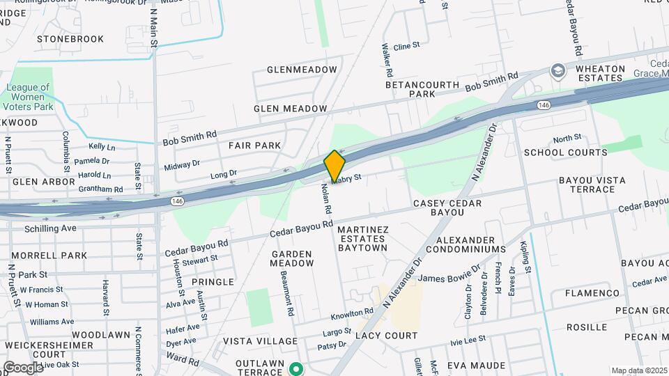 903 Mabry St Map and Location Details