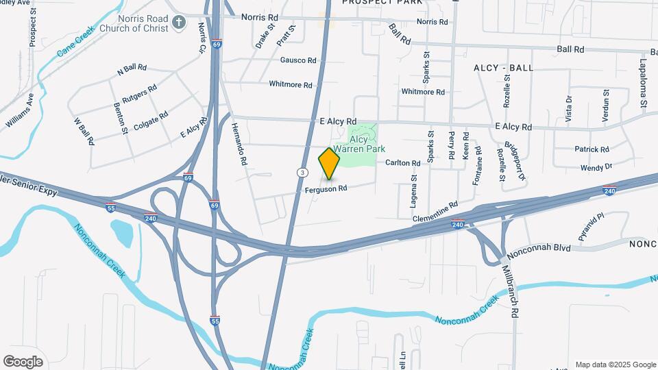 2587 E Don Krag Cir Map and Location Details