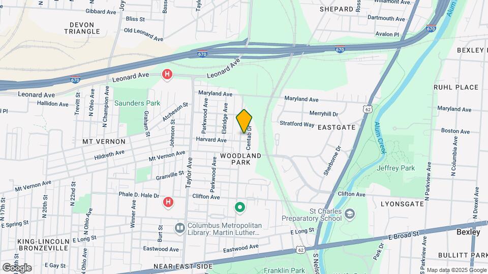 370 Woodland Ave Mapa y Detalles de la Ubicación