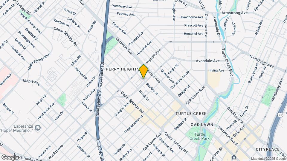 4211 Rawlins St, Unit 92 Map and Location Details