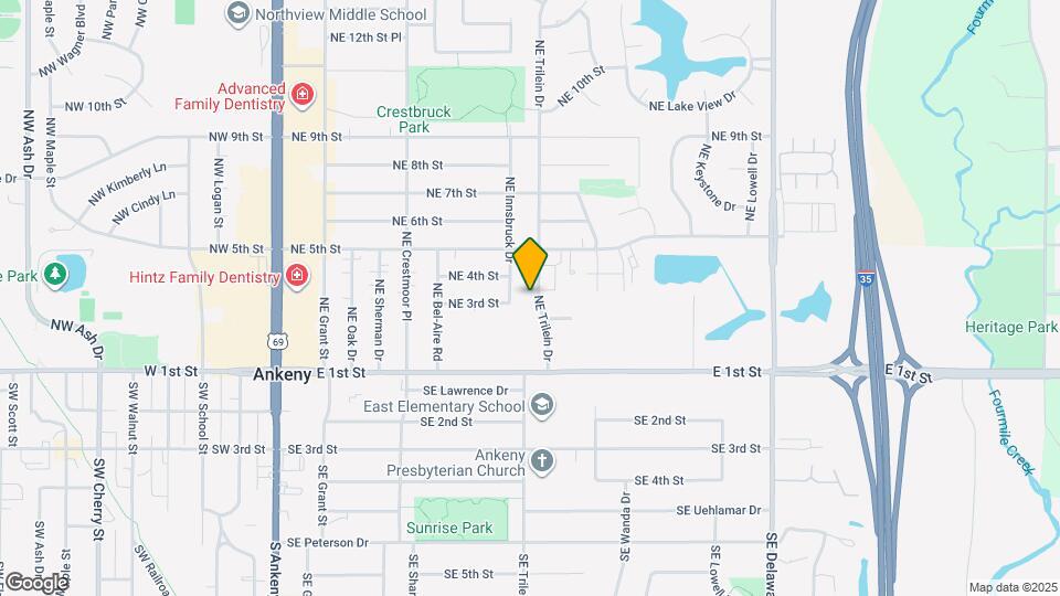 312 NE Trilein Dr Map and Location Details