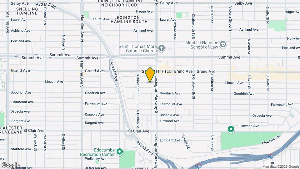 1120 Lincoln Ave Map and Location Details