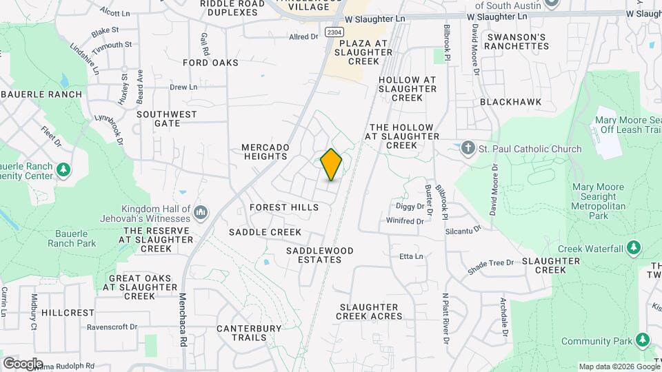 10202 Maydelle Dr Map and Location Details