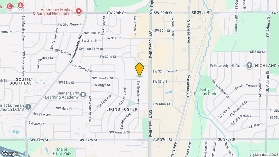 902 SW 33rd St Map and Location Details