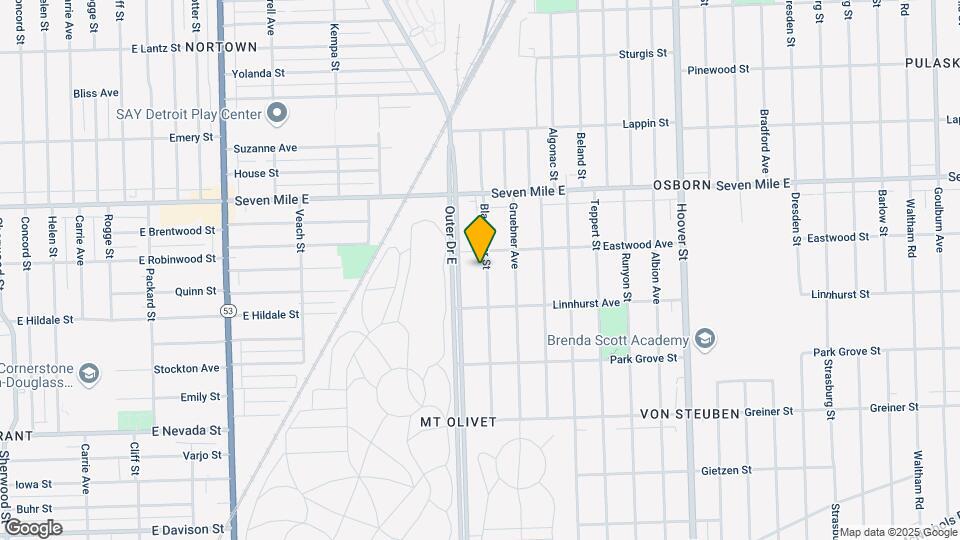 18681 Blackmoor St Map and Location Details