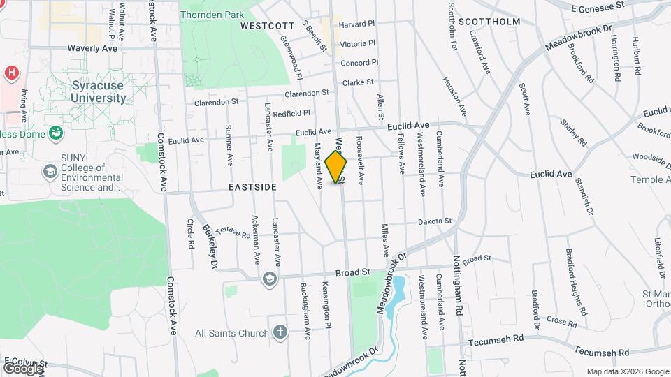 940 Westcott St, Unit 1 Map and Location Details