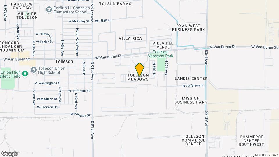 8714 W Washington St Map and Location Details