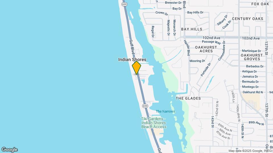19804 Gulf Blvd Map and Location Details