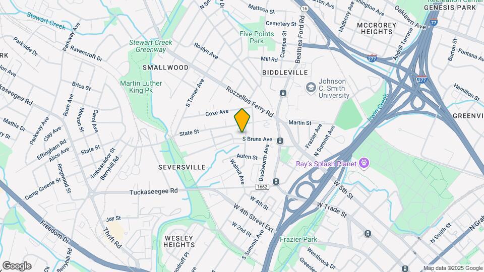 Seversville Apartments Mapa y Detalles de la Ubicación
