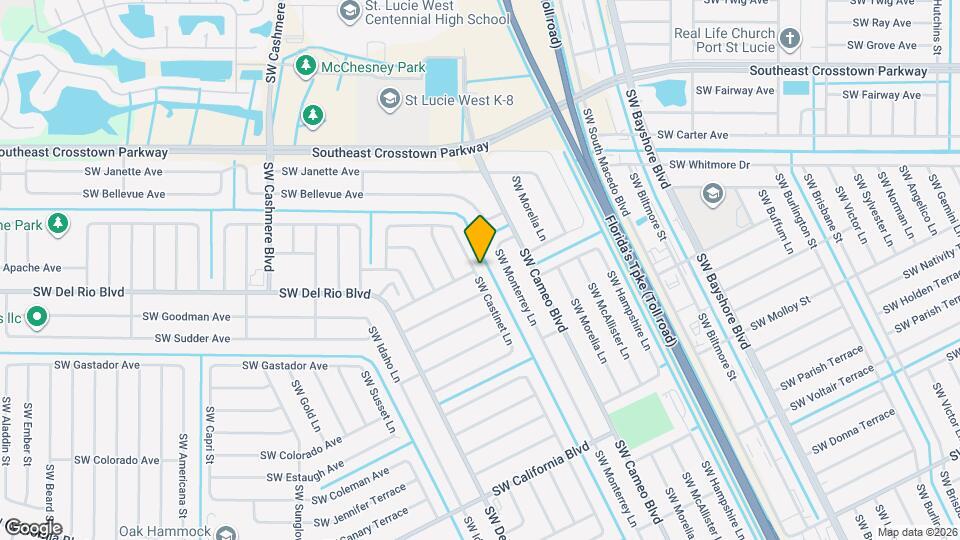 1755 SW Castinet Ln Mapa y Detalles de la Ubicación