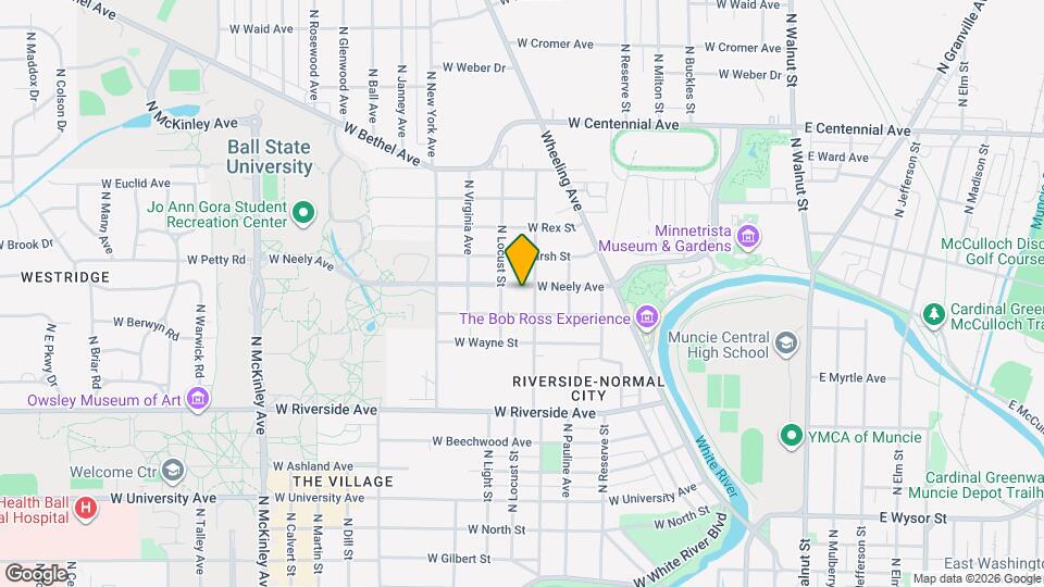1009 W Neely Ave Map and Location Details