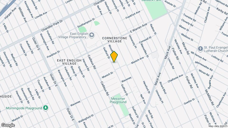 4552 Guilford St Map and Location Details