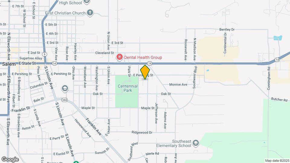 351 Fair Ave Map and Location Details