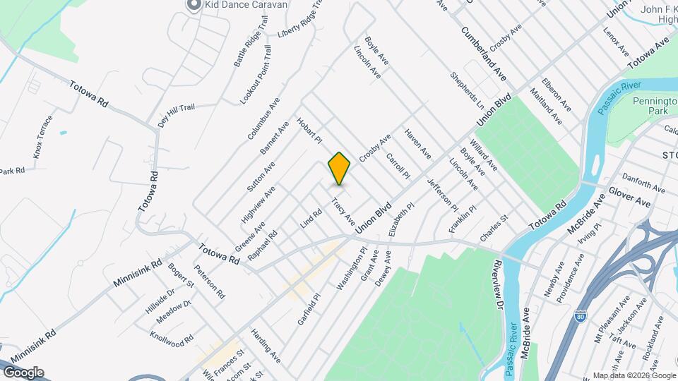 51 Anderson Ave Map and Location Details