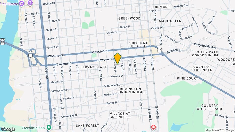 1205 Wright St Map and Location Details