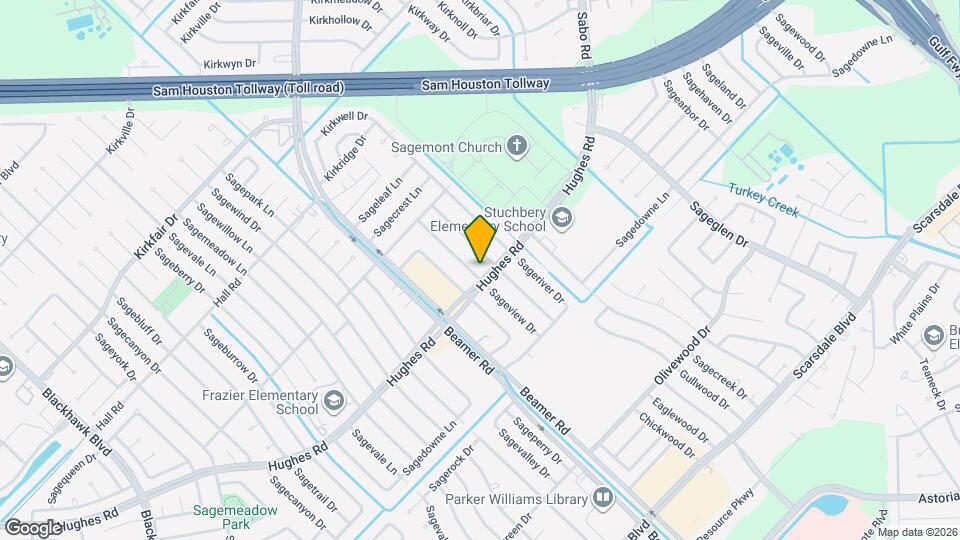 11127 Sageview Dr Map and Location Details