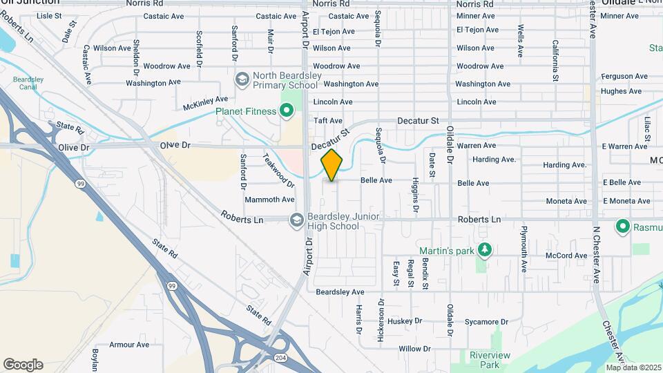 409 Belmont Ave Map and Location Details