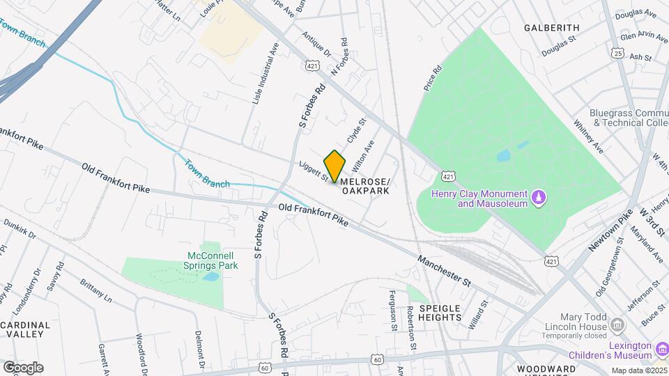 1104 Liggett St Mapa y Detalles de la Ubicación