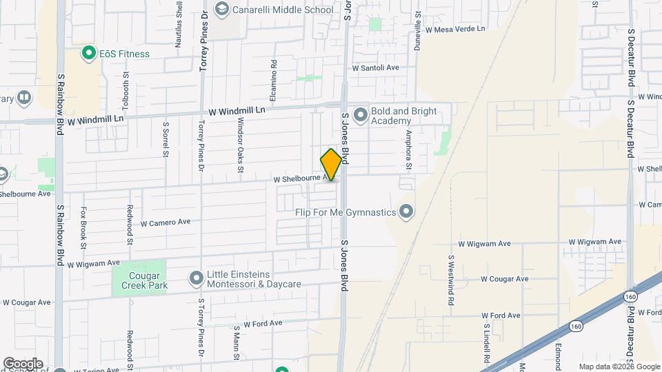 6135 Sierra Mist Ave Mapa y Detalles de la Ubicación
