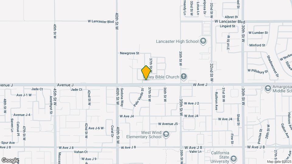 3714 Pondera St Map and Location Details