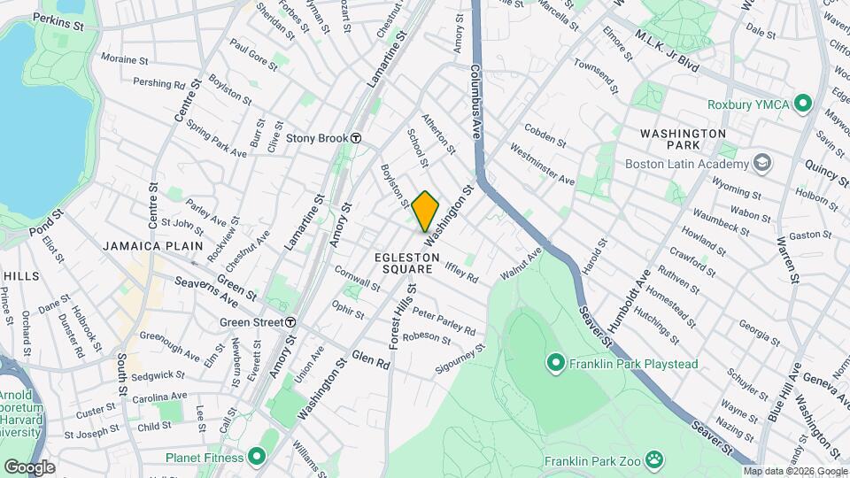 3171 Washington St Map and Location Details