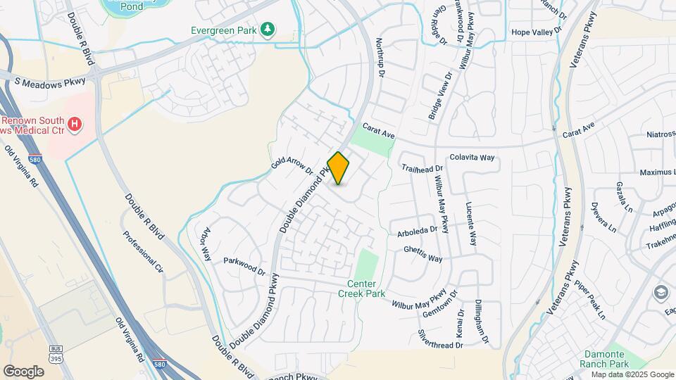 10345 Coyote Creek Dr Map and Location Details