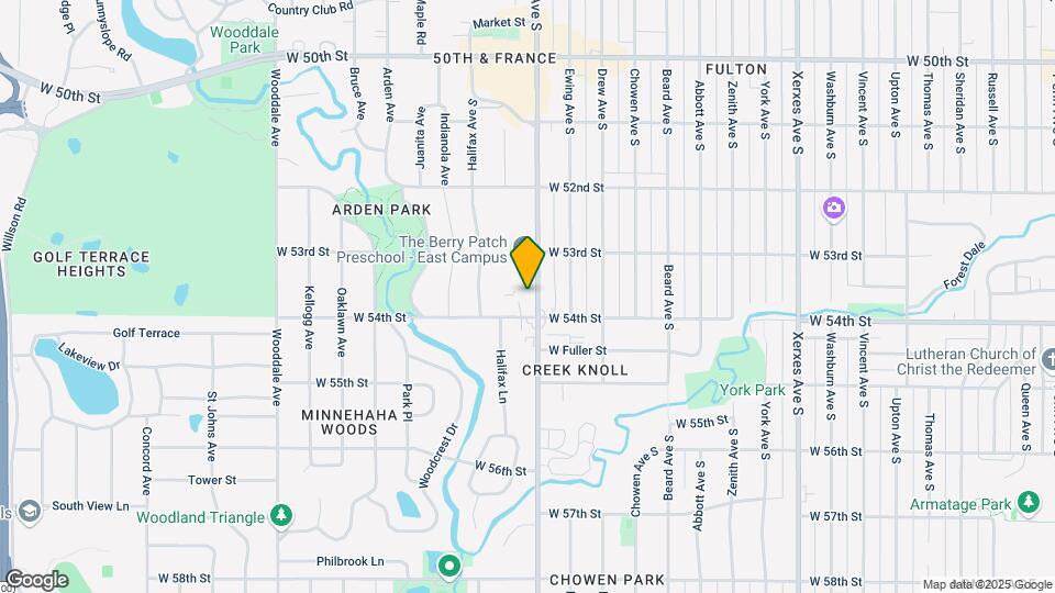 5330 France Ave S Map and Location Details
