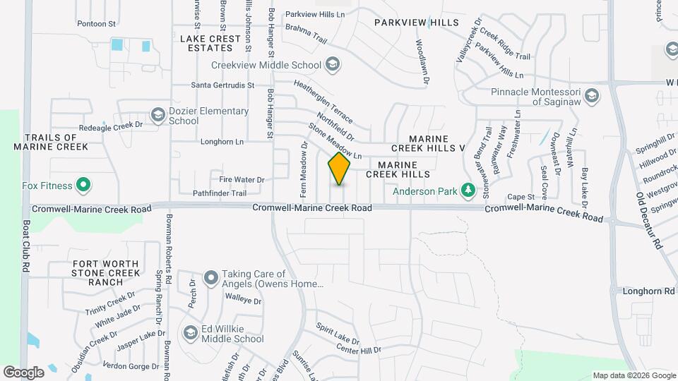 6317 Rockhaven Dr Map and Location Details
