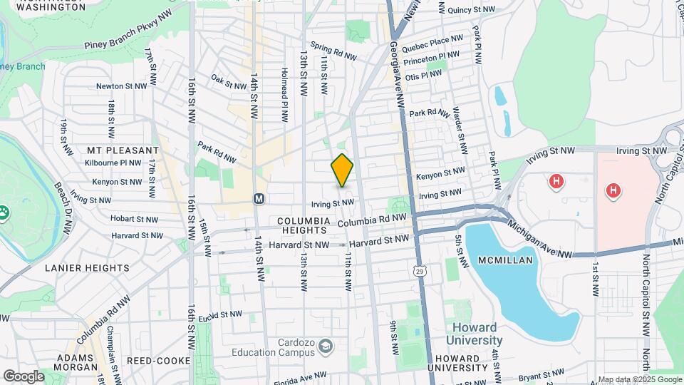 3117 11th St NW Map and Location Details