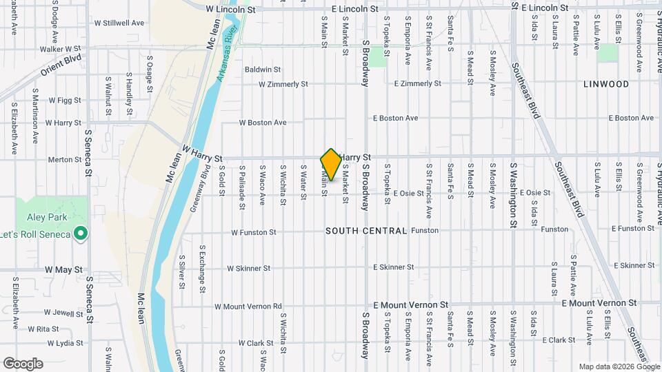 1650 S Main St Map and Location Details