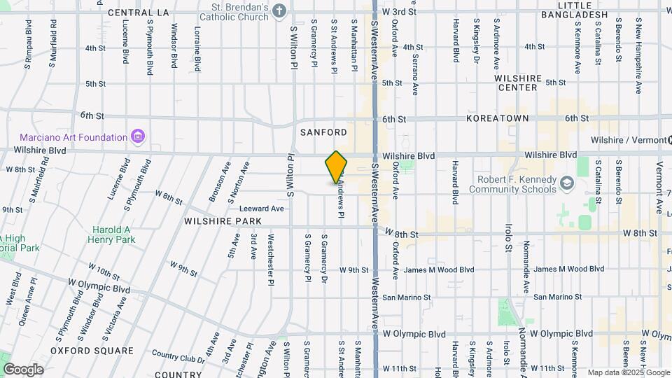 3901 W 7th St Mapa y Detalles de la Ubicación