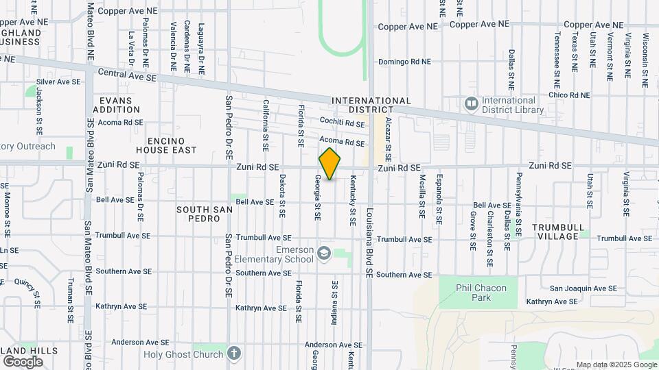 417-421 Indiana St SE Mapa y Detalles de la Ubicación