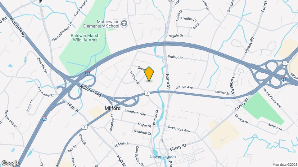 253 W River St Map and Location Details