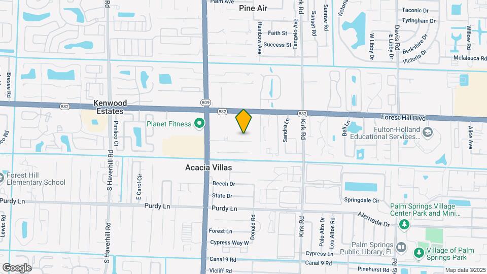 4323 Barbridge Rd Map and Location Details