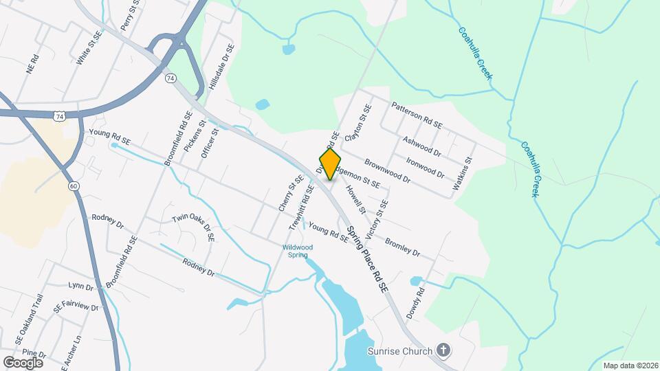 2311 Spring Place Rd SE Map and Location Details