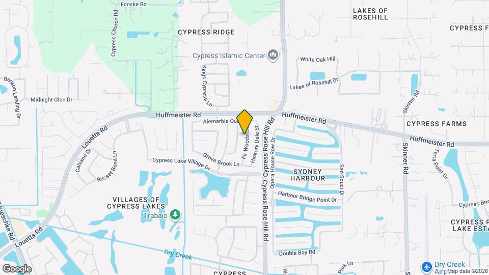 15423 Fir Woods Ln Map and Location Details